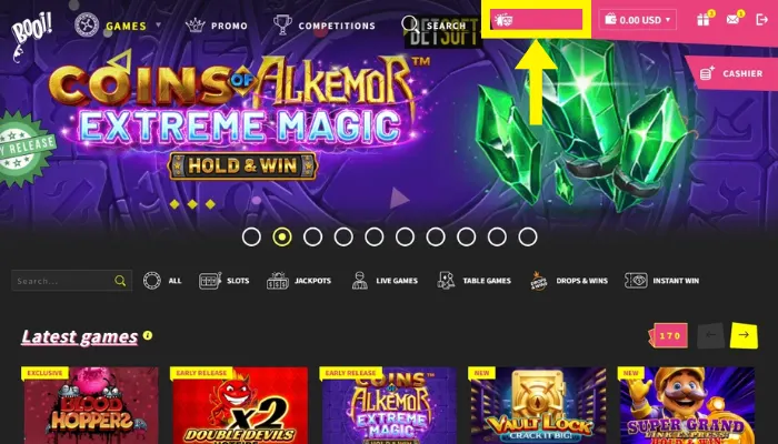 ブーイカジノ(Booi)