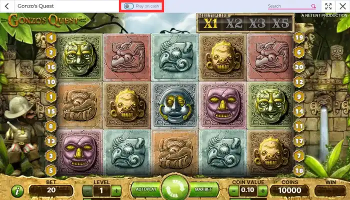 キャンディカジノ無料プレイモード