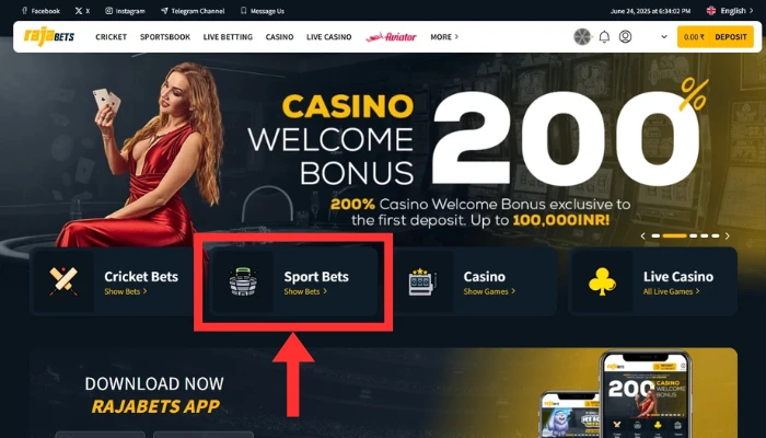 ラジャベッツカジノ