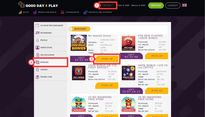 ボーナスページ