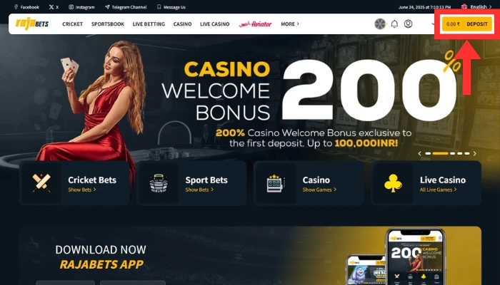 ラジャベッツカジノ