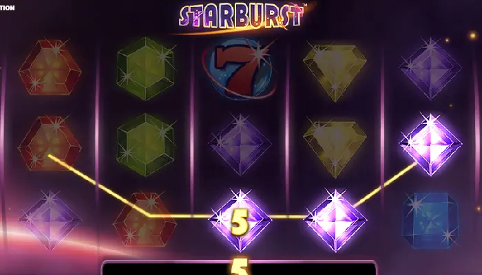 遊雅堂のボラティリティの低いスロット「STAR BURST」