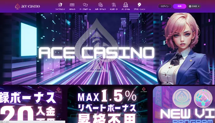エースカジノの基本情報