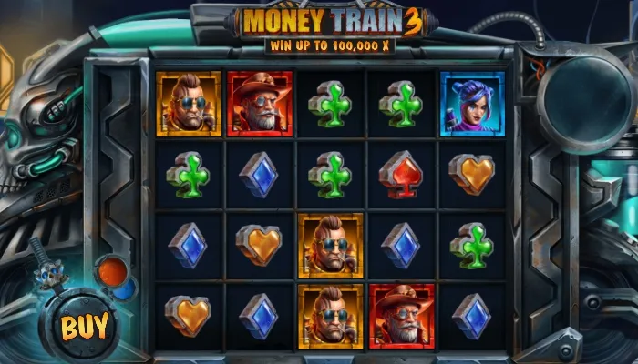 エースカジノのおすすめゲーム「Money Train 3(マネートレイン3)」