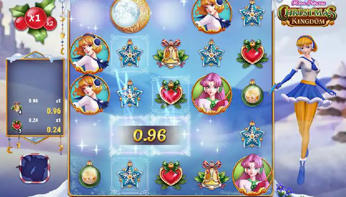 ハントカジノのおすすめスロット「Moon Princess: Christmas Kingdom」
