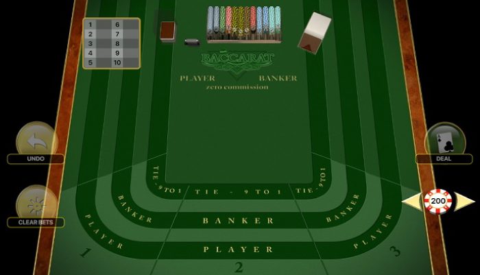 Habaneroのテーブルバカラ