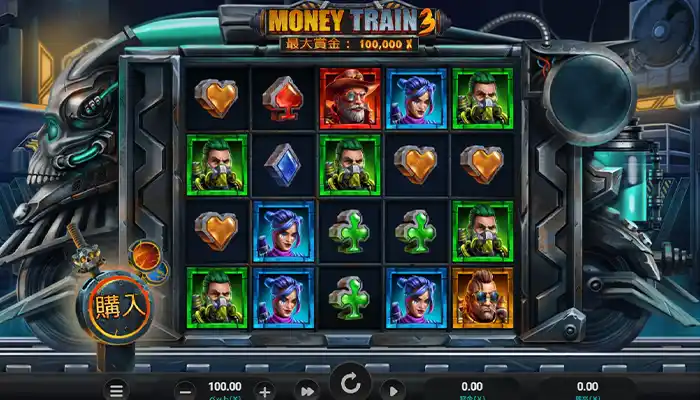 エルドアスロットMONEY TRAIN3
