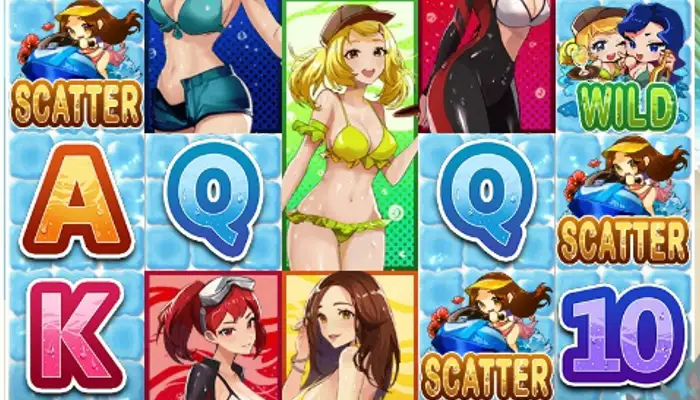 オンカジスロットおすすめの甘い機種「Bikini Queens」