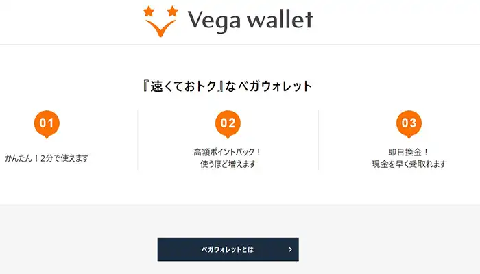ベガウォレット説明