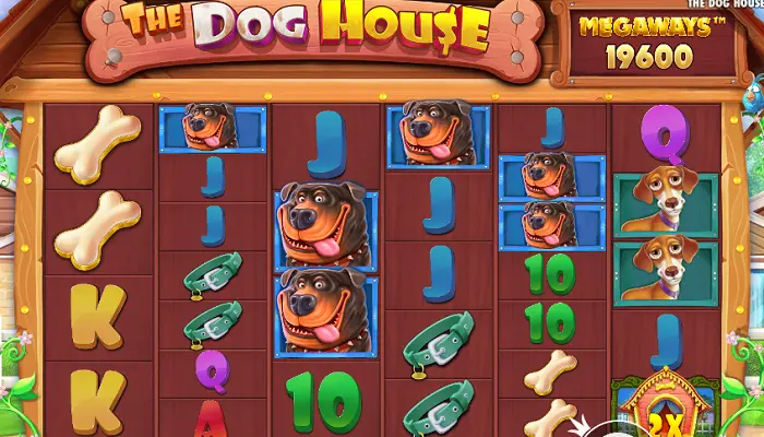 ボーナス機能搭載のスロットThe Dog House