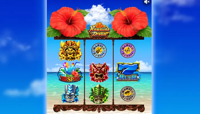 ベラジョンカジノパチスロ風スロットHawaiian Dream