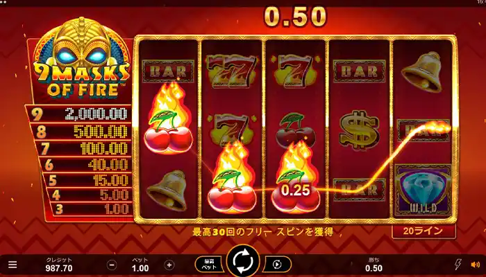 遊雅堂9 Masks Of Fire